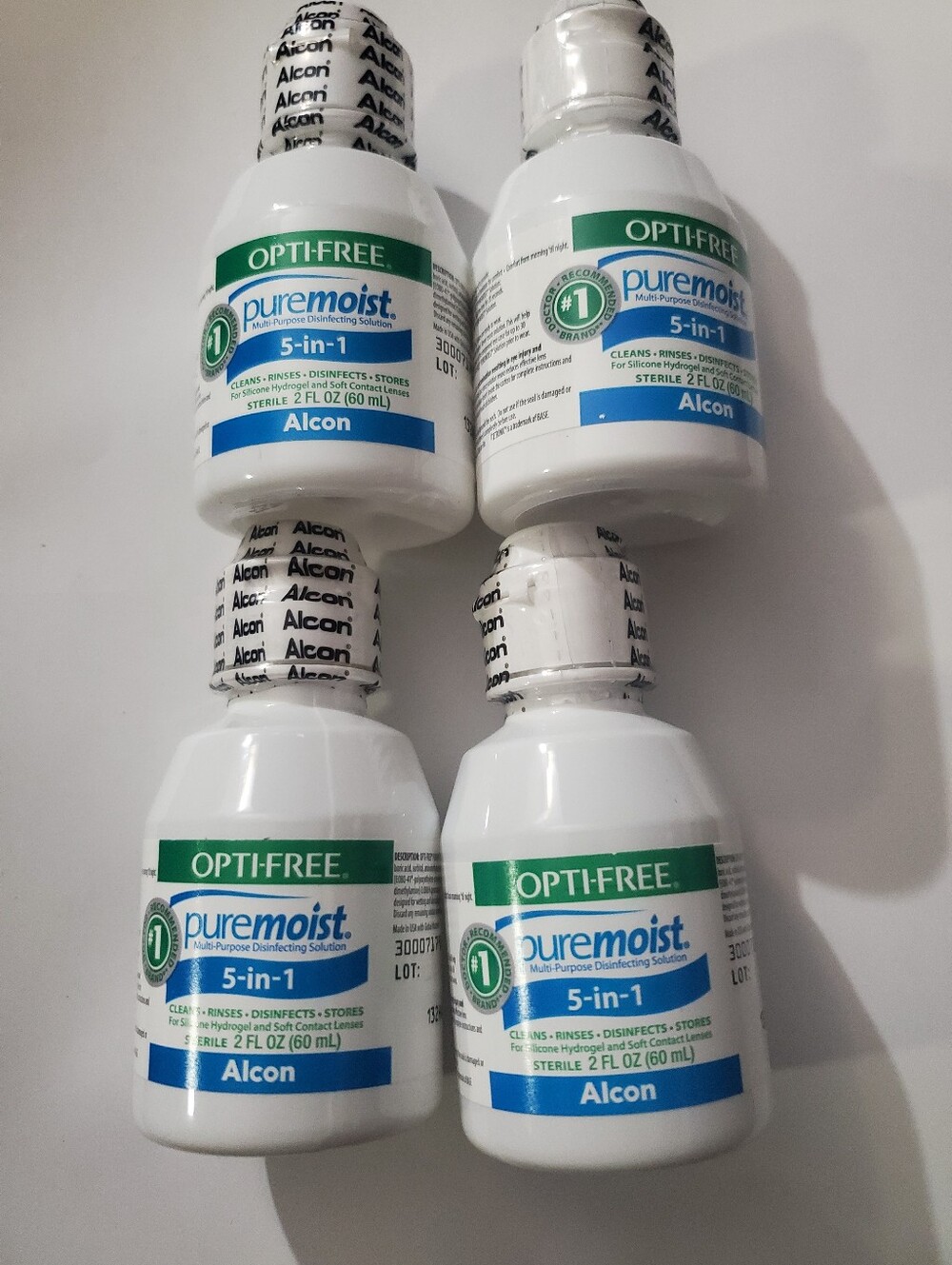 Opti-Free Puremoist 5-in-1 Solution 4pk